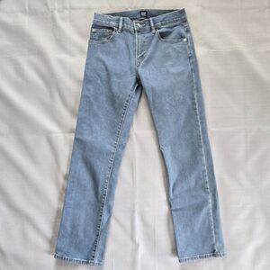 GAP Men's Light Blue Straight Stretch Jeans. Youth Size 12. Excellent Condition.